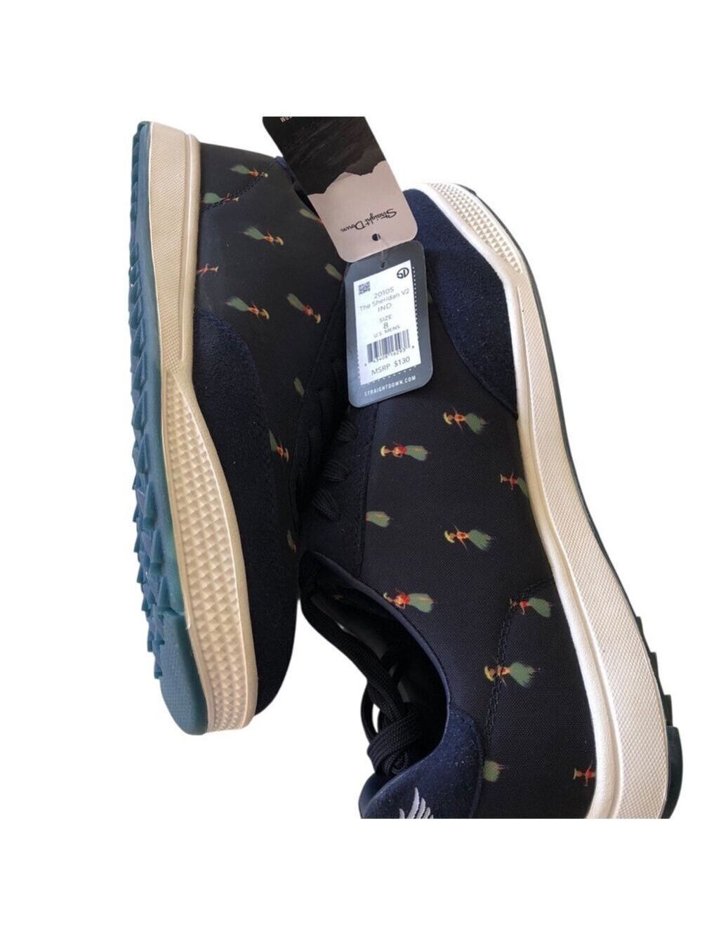 Straight Down Golf Casual Shoes Mens Size 8 The Sheridan V2 Hula Girl NWT